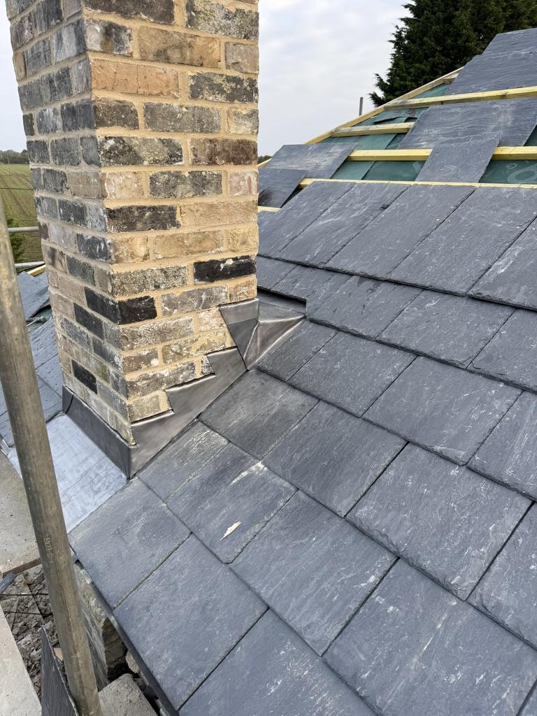 Roof Restoration at The Lodge, Earl Stonham