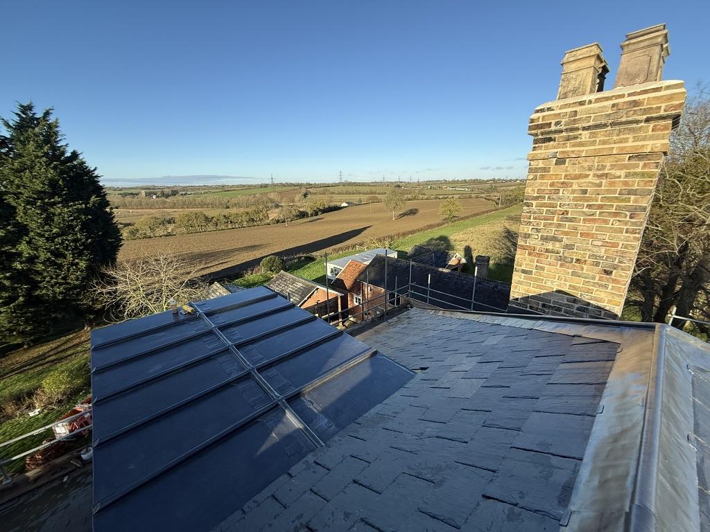 Roof Restoration at The Lodge, Earl Stonham