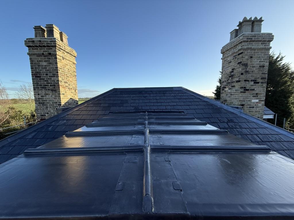 Roof Restoration at The Lodge, Earl Stonham
