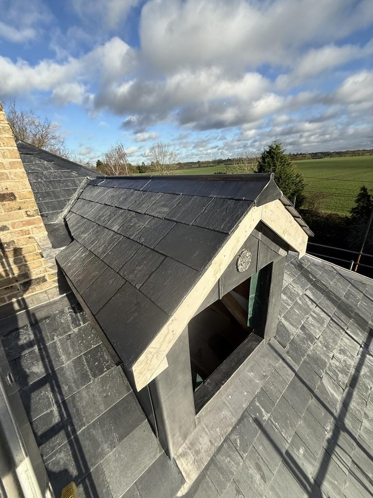 Roof Restoration at The Lodge, Earl Stonham