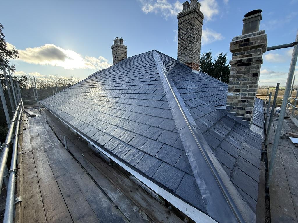 Roof Restoration at The Lodge, Earl Stonham