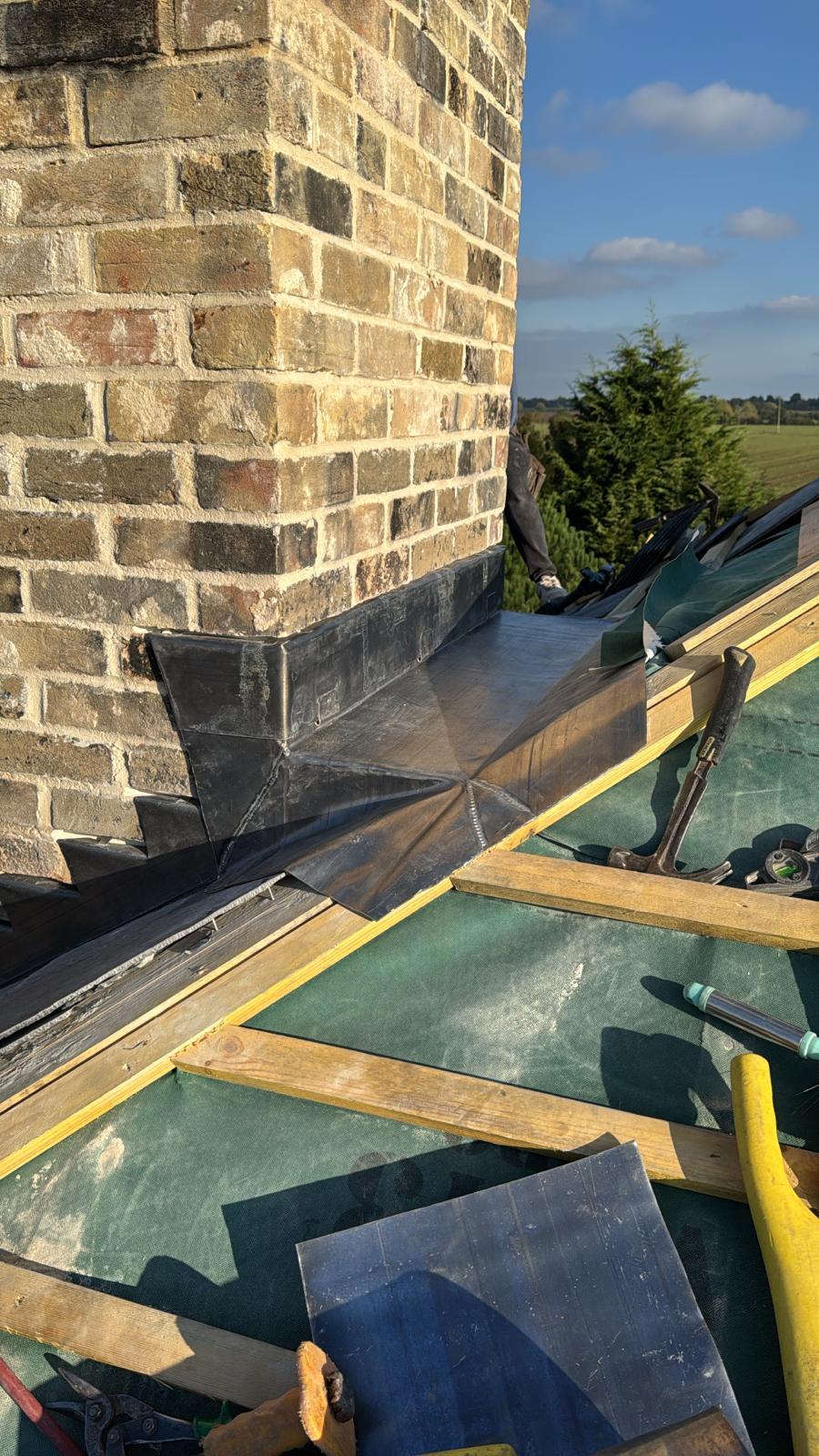 Roof Restoration at The Lodge, Earl Stonham