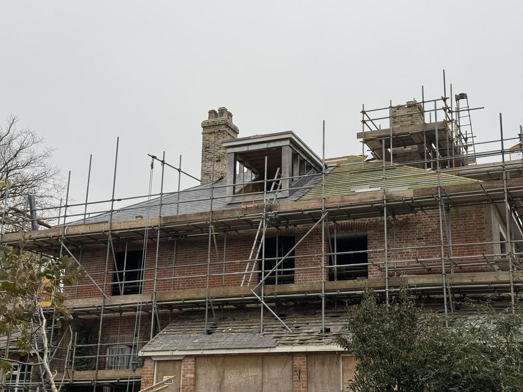 Roof Restoration at The Lodge, Earl Stonham