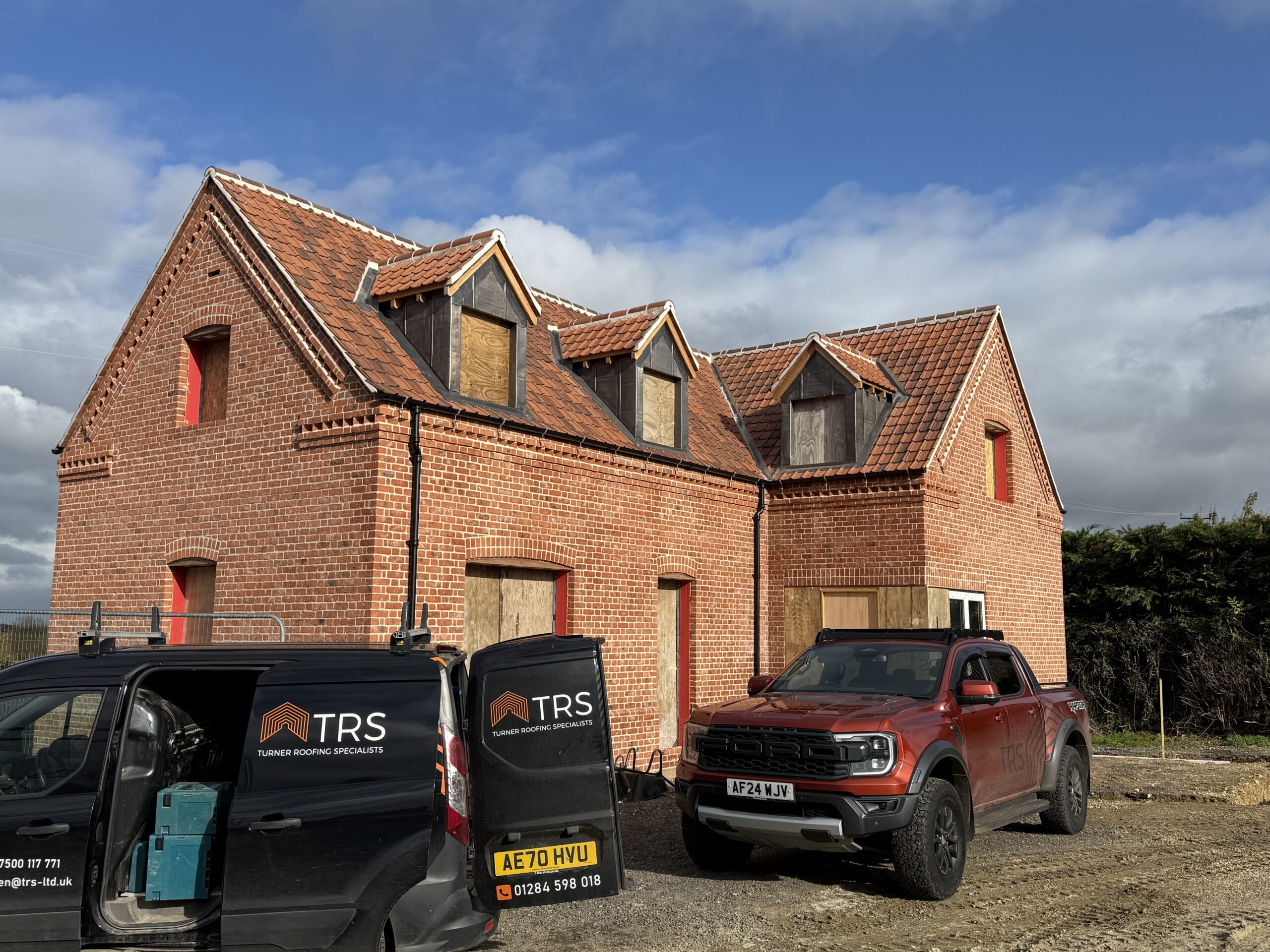 New Build Roof Installation in Nedging Tye